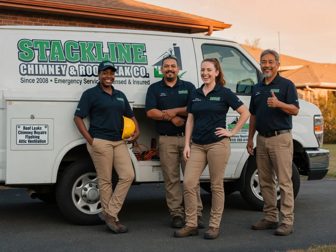 Chimney flashing repair company in Grandview, TX